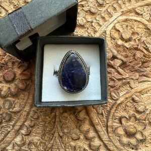 Sodalite ring size 6